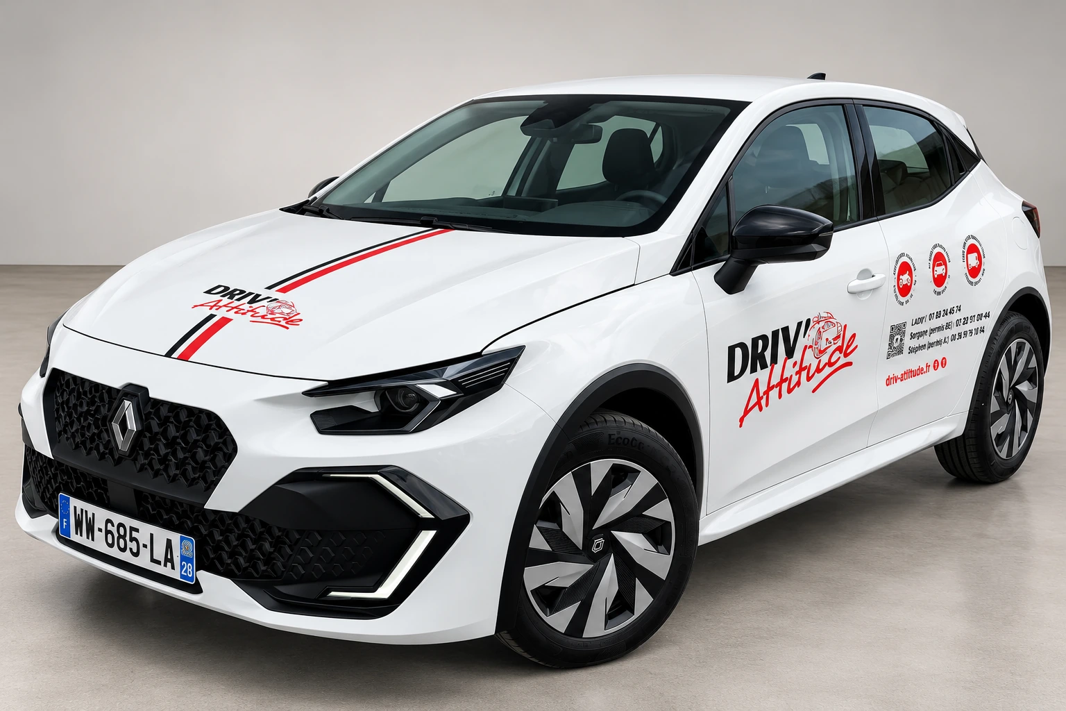 Renault Clio 6 blanche DRIV’Attitude